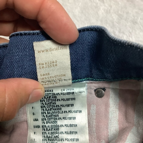 Diesel Women's Skinny Jeans - Dark Blue - Picture 5 of 13